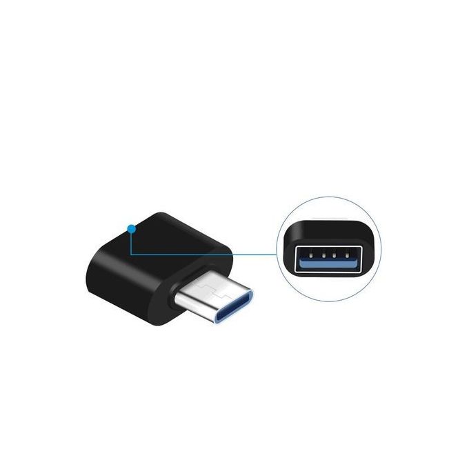 Adaptateur type-C USB Mâle vers USB 2.0 Femelle (OTG) – GMI